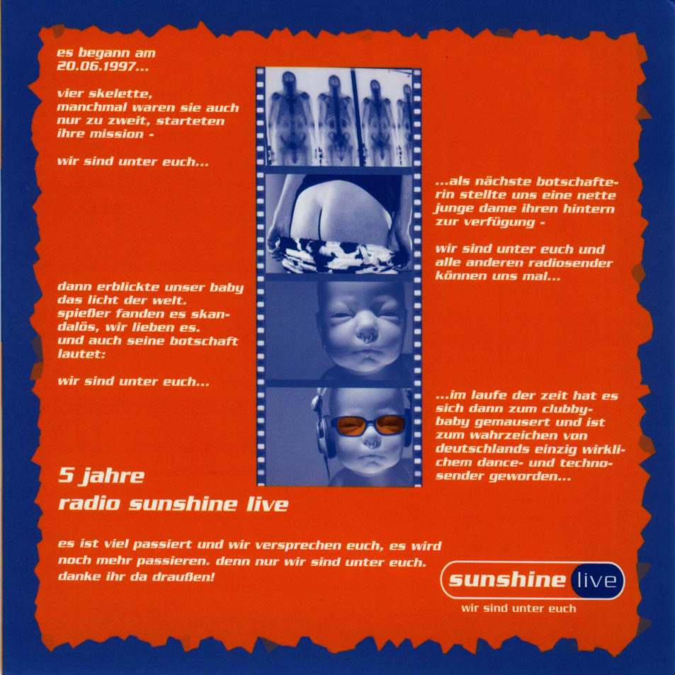 sunshine live  vol03 Front Inlay