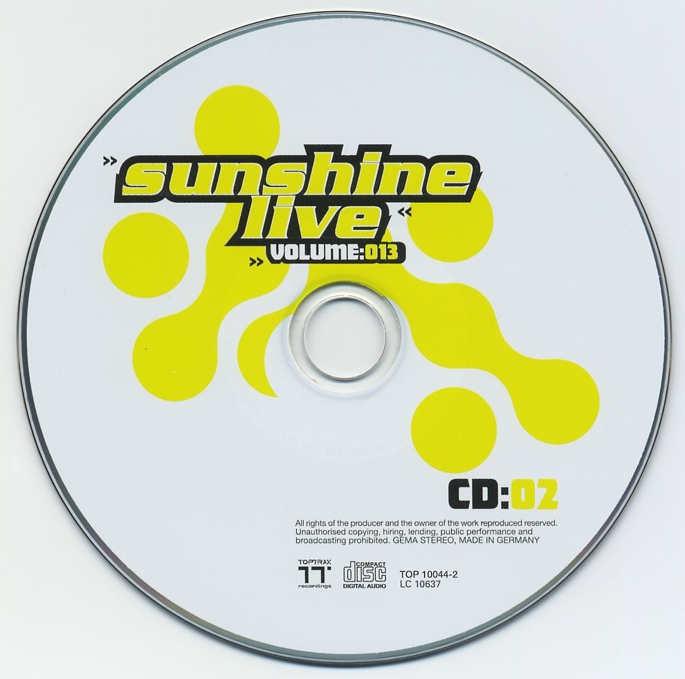 sunshine live vol13 cd2