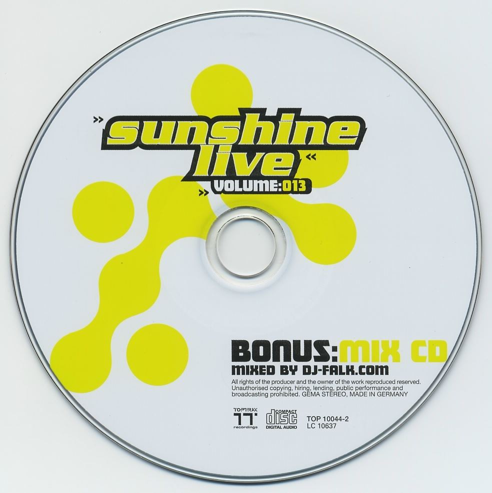 sunshine live vol13 cd3