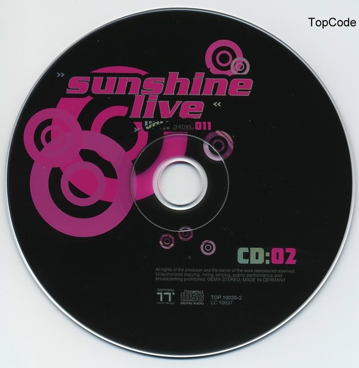 sunshine live vol 11 cd2