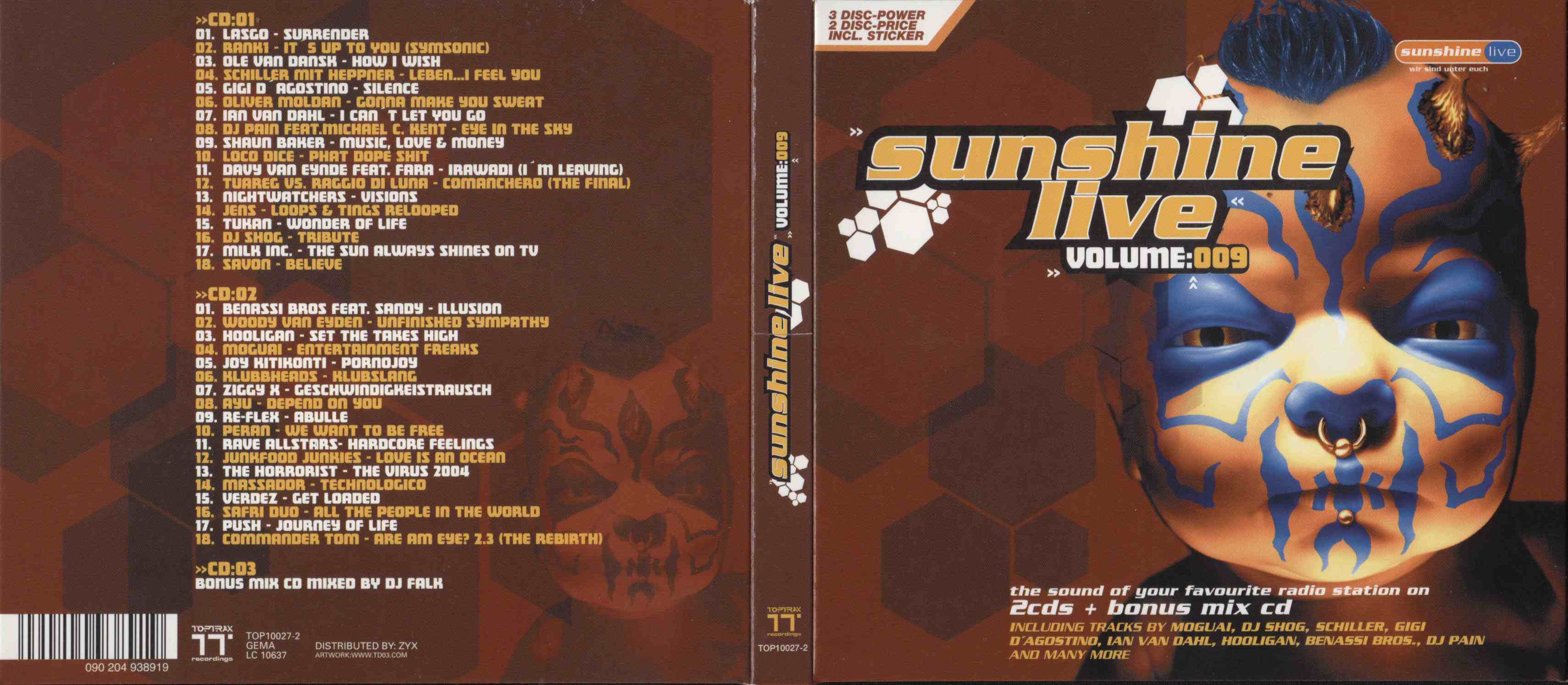sunshine live vol 9 a1