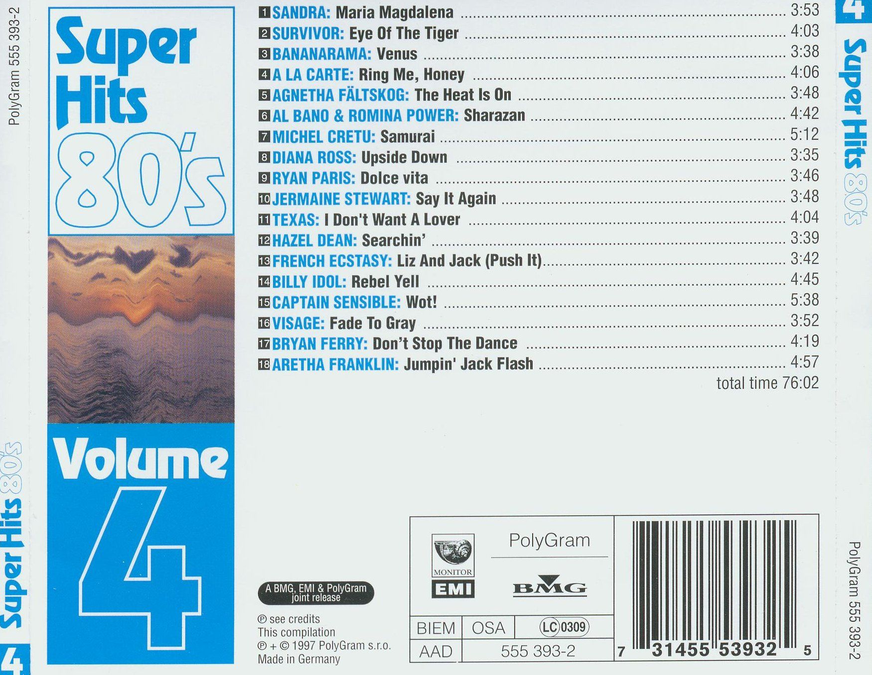 super hits 80s a la carte 