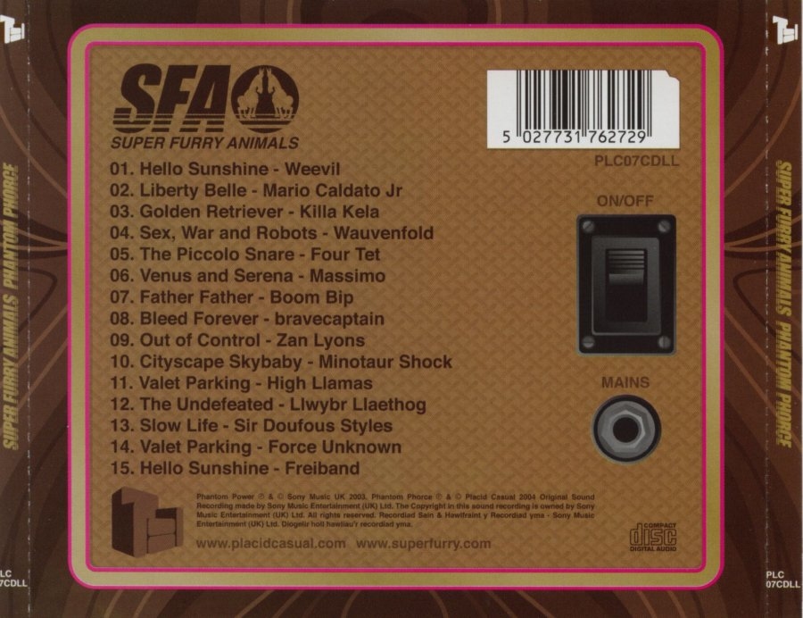 super furry animals  phantom phorce b