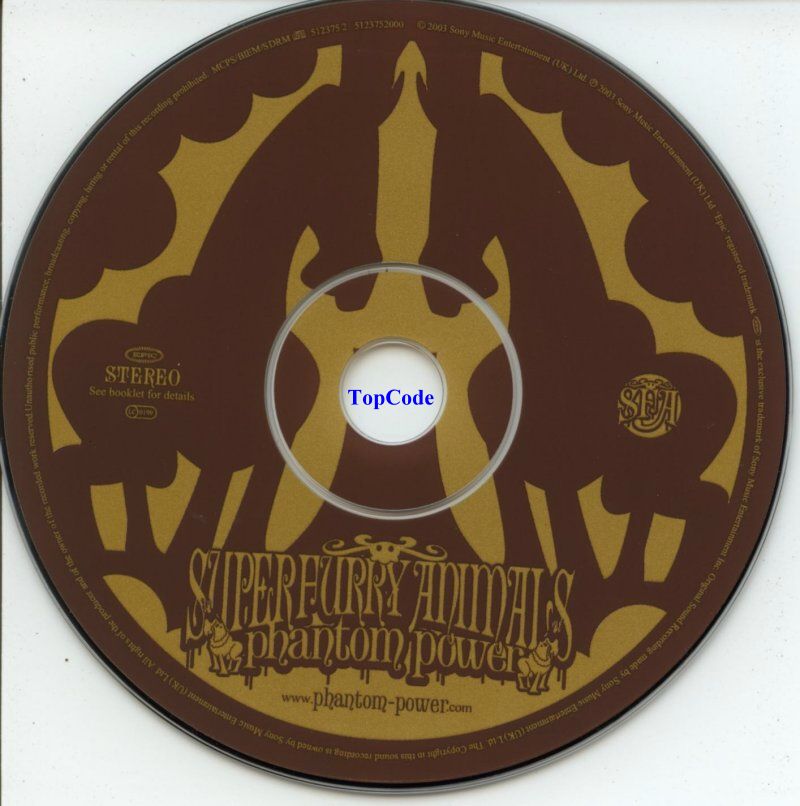 super furry animals  phantom power cd