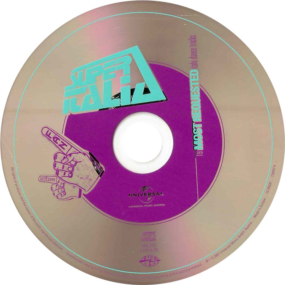 super italia  fan cd