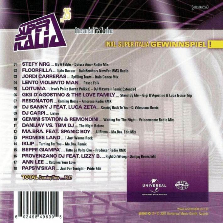 super italia  vol 25 ab