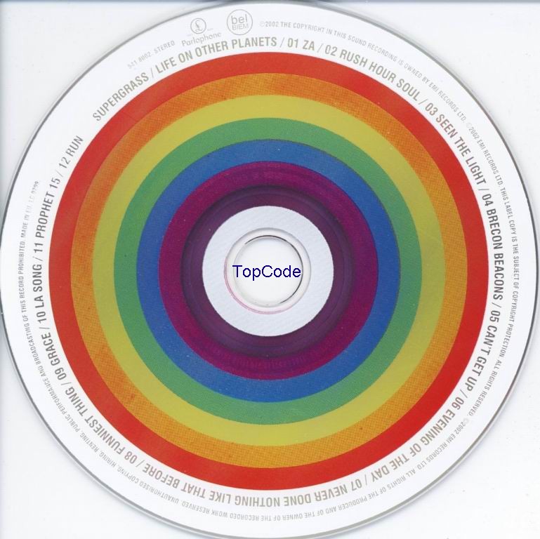 supergrass  life on other planets cd