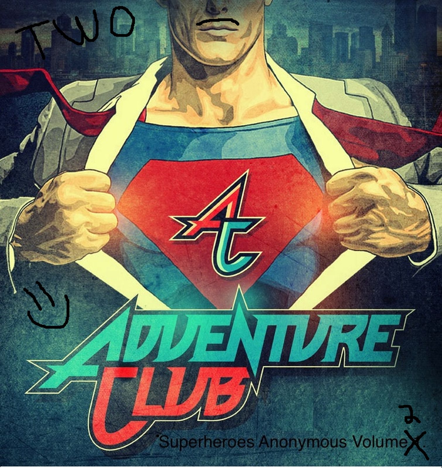 superherooes anonymo adventure club  