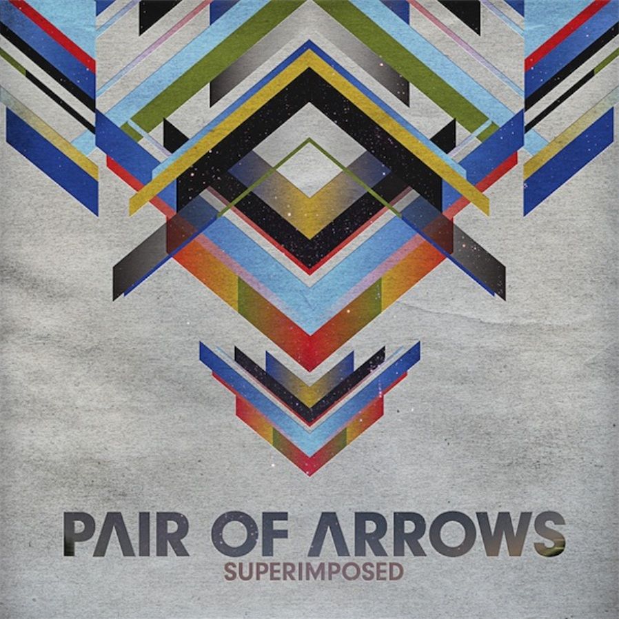 superimposed pair of arrows 