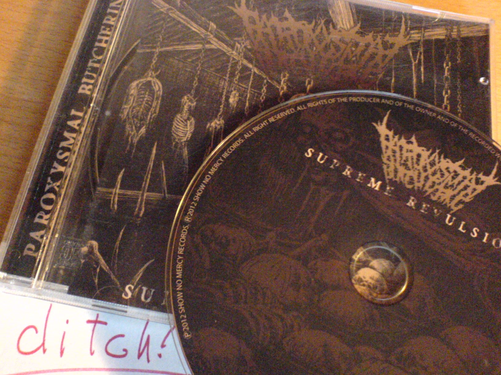 supreme revulsion paroxysmal butcherin  