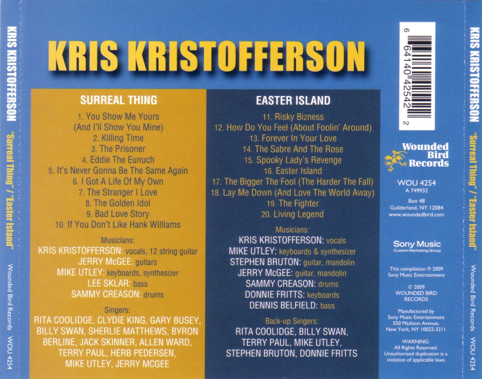 surreal thing east kris kristofferson 