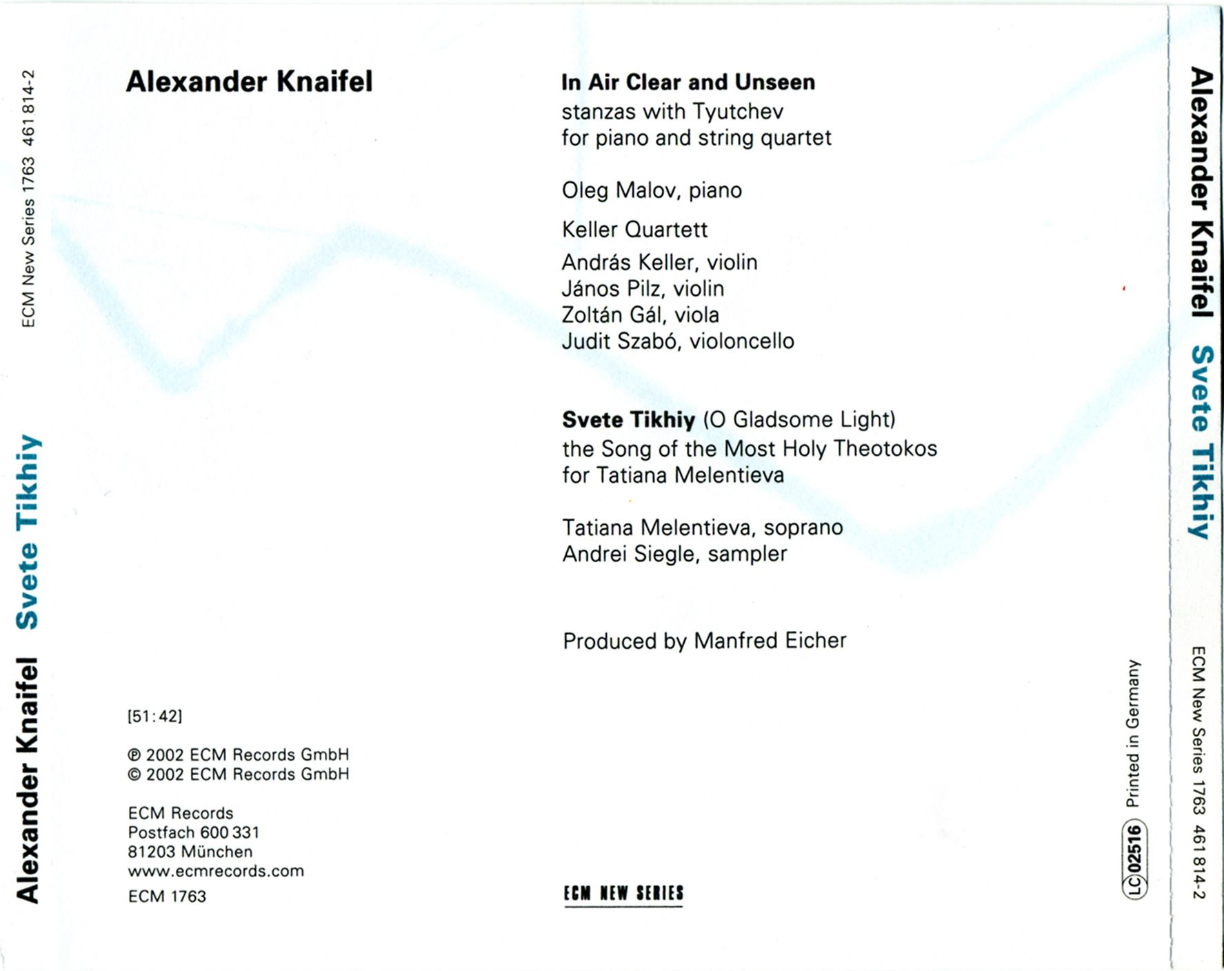 svete tikhiy alexander knaifel 