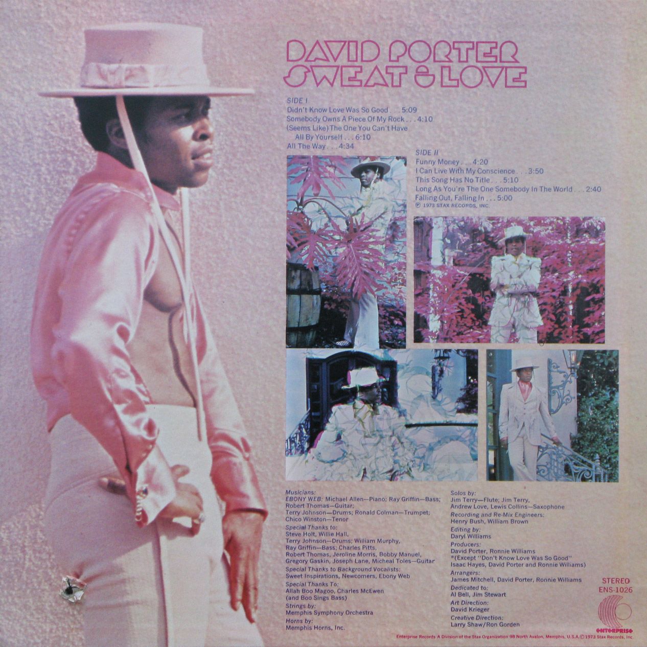 sweat and love david porter  