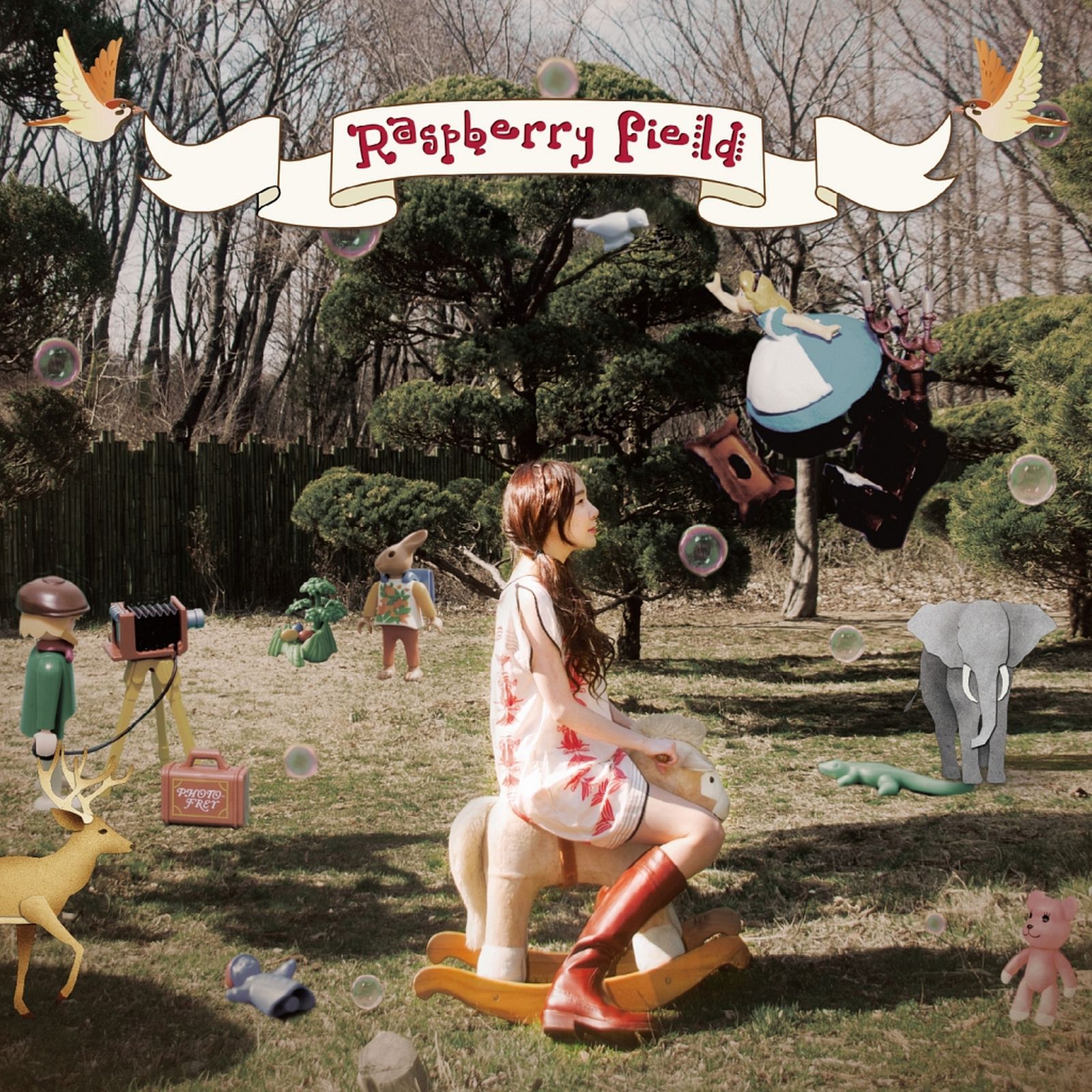 sweet bitter rasberry field  