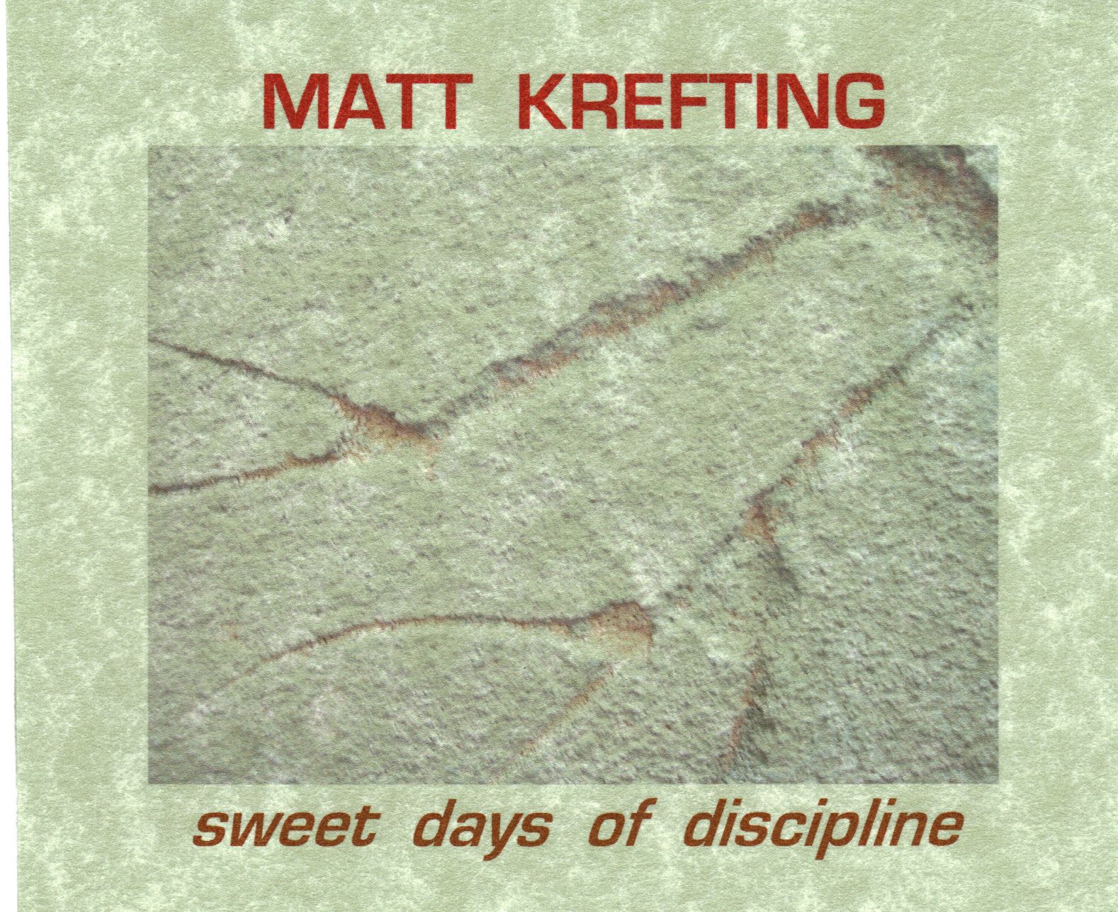 sweet days of discip matt krefting 