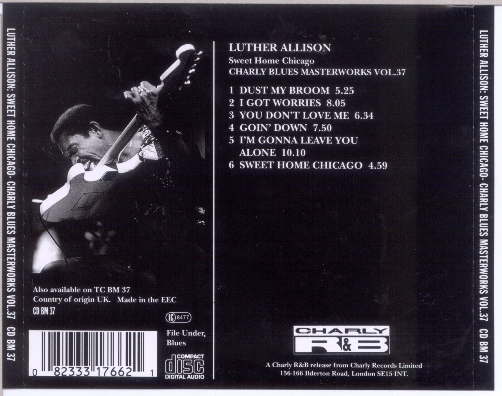 sweet home chicago luther allison 