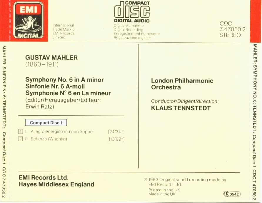 symphony no 6 tennstedt london philha 