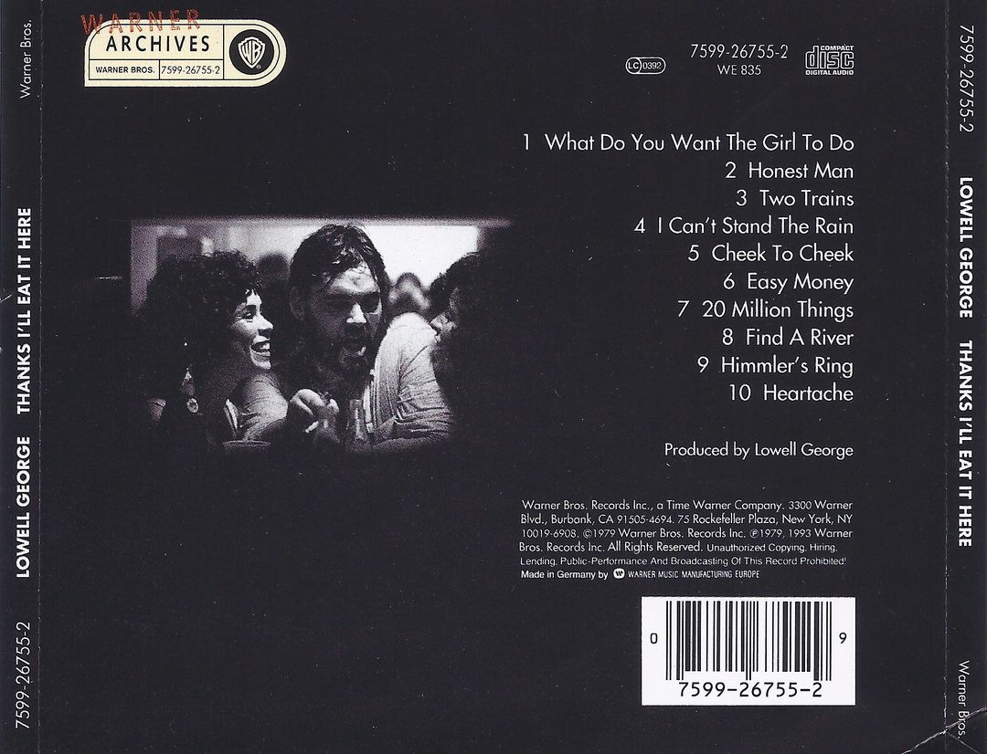 thanks ill eat it here lowell georg 