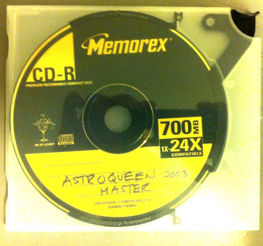 the 2003 sessions ep astroqueen 