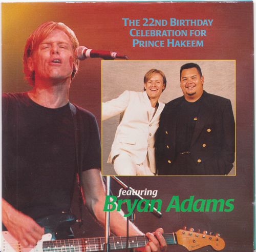 the 22nd birthday ce bryan adams 