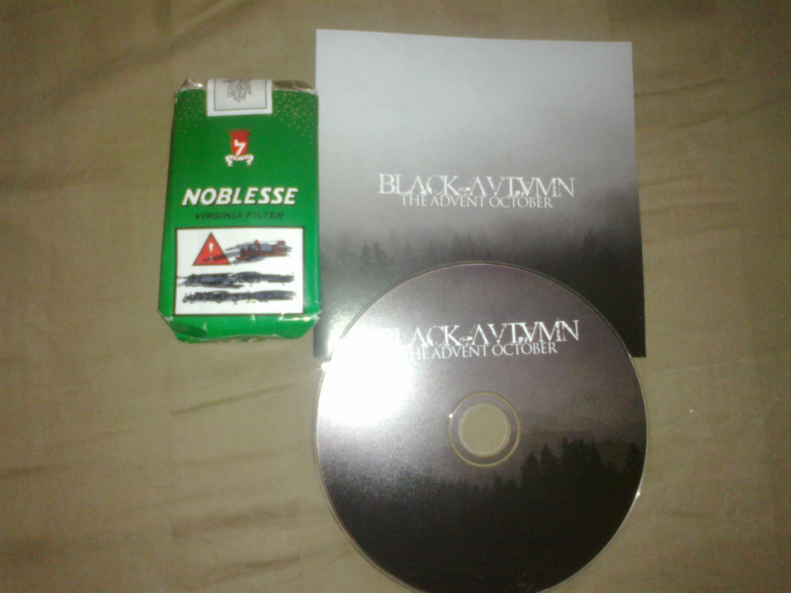 the advent october black autumn  