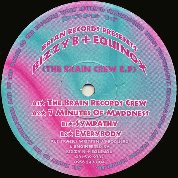 the brain crew ep bizzy b  