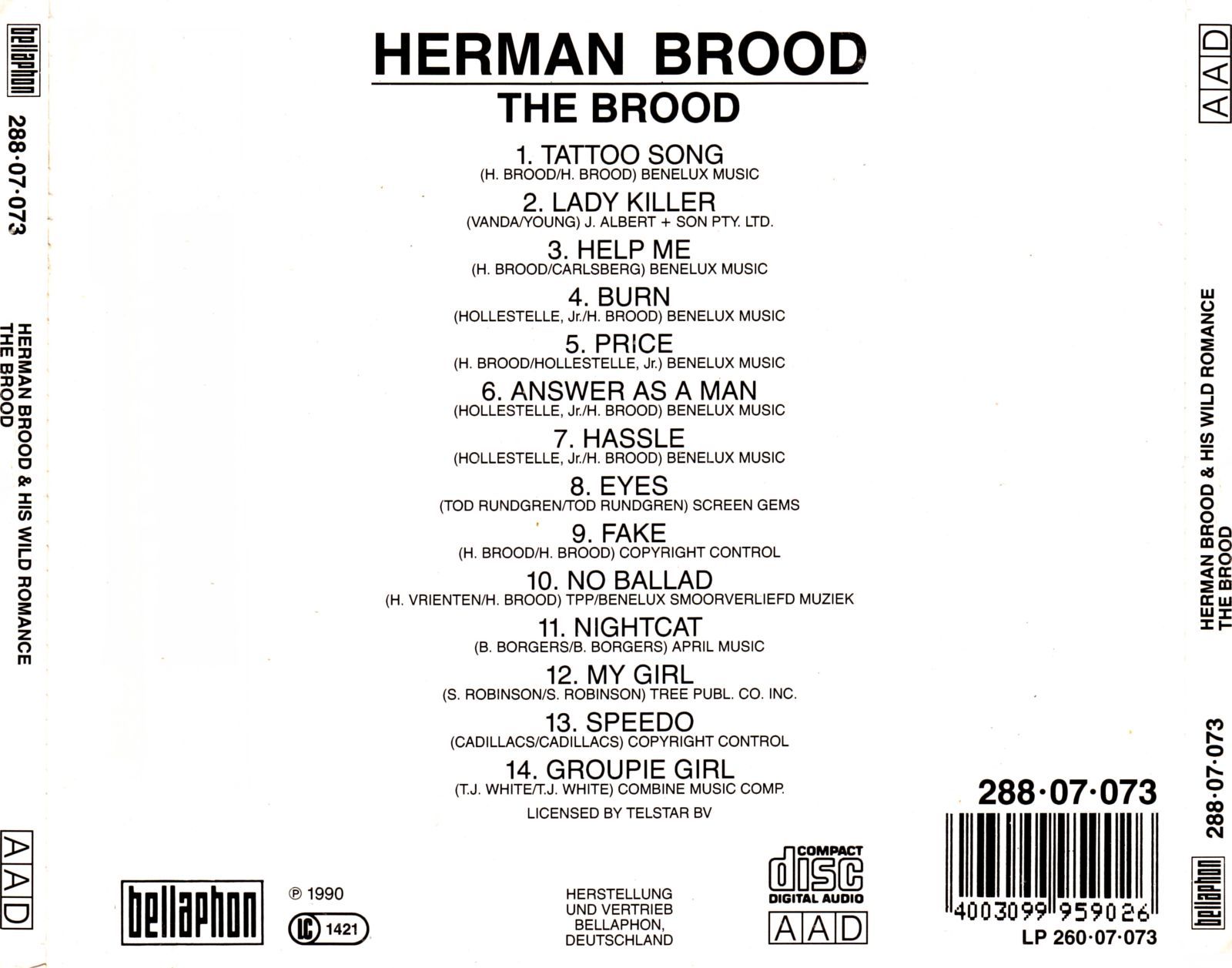 the brood herman brood 