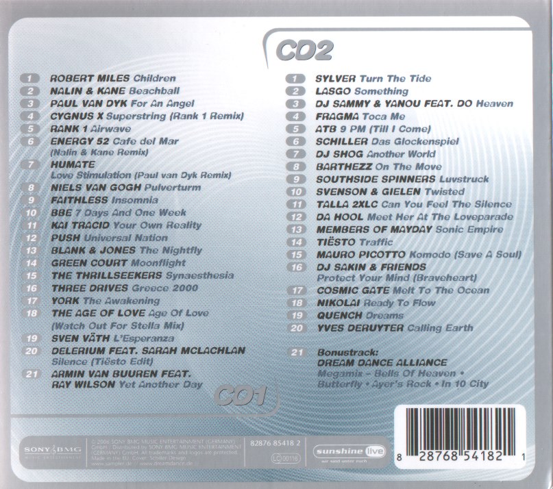 the best of dream dance 2006 b