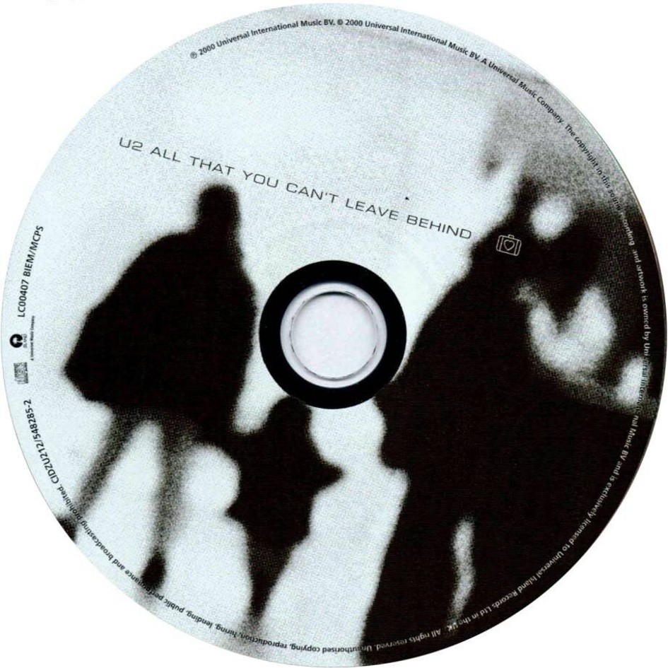 U2  All That You Can t Leave Behind 12 Track cd 