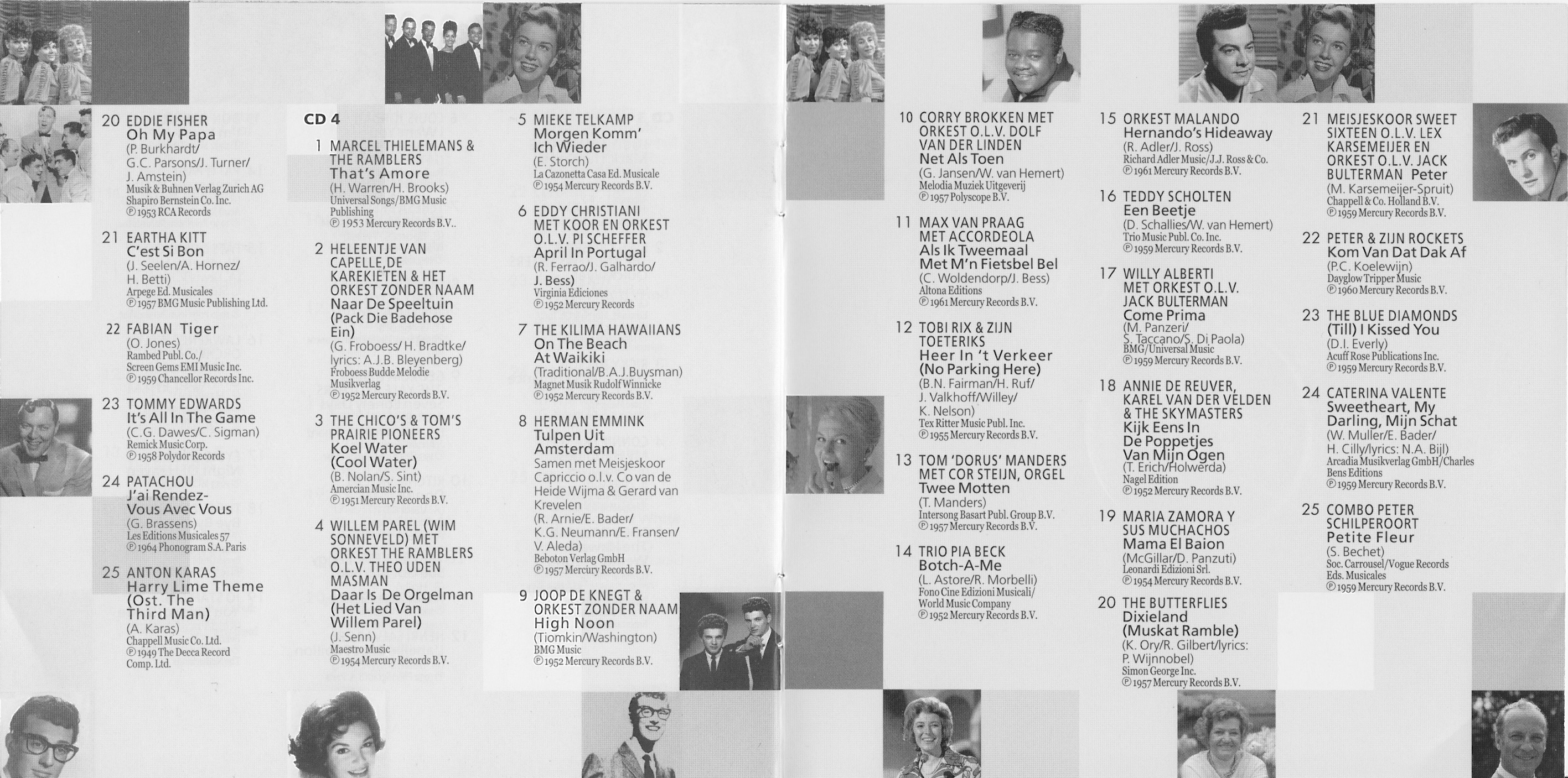 Va 100 Hits Of The 50 S Booklet6 Cd Covers Cover Century Over 500 000 Album Art Covers For Free