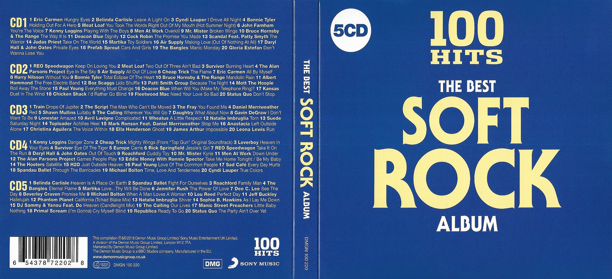 VA  100 Hits The Best Soft Rock Album booklet1 