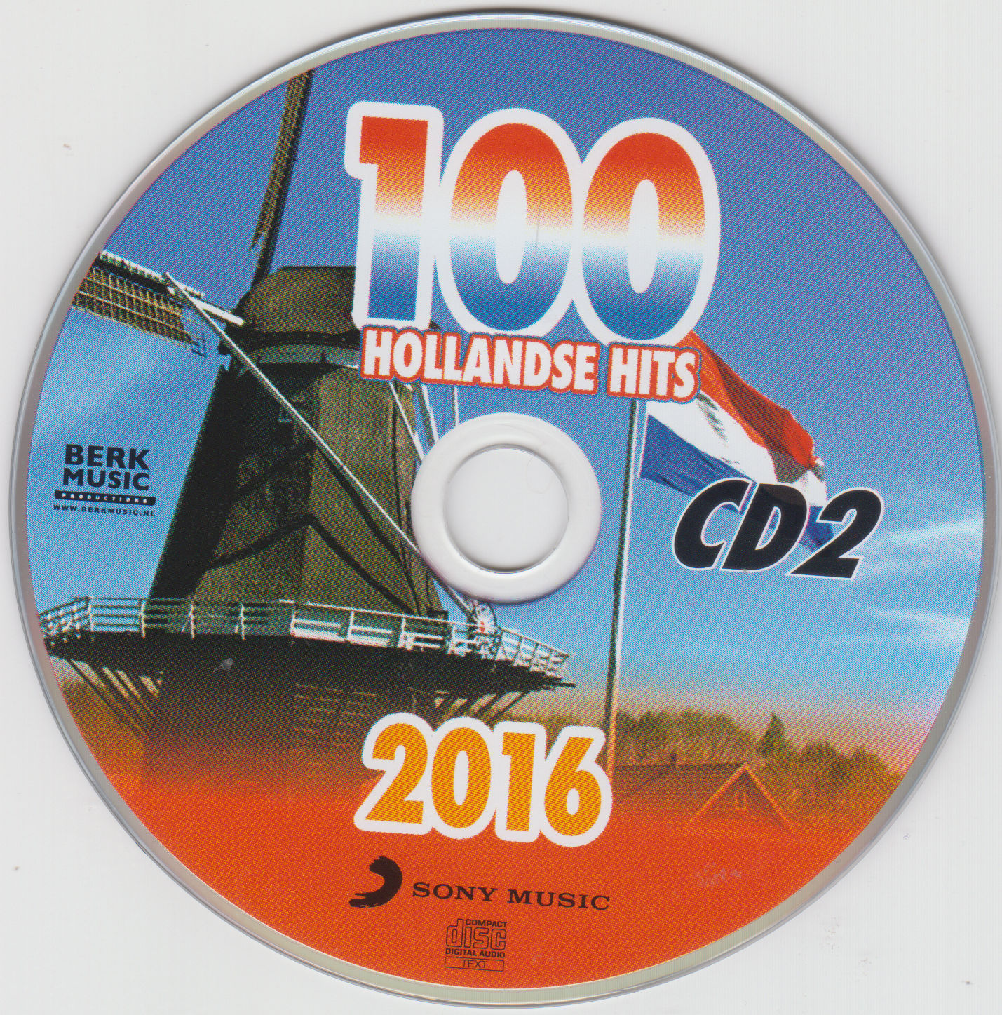 VA  100 Hollandse Hits 2016 cd2 