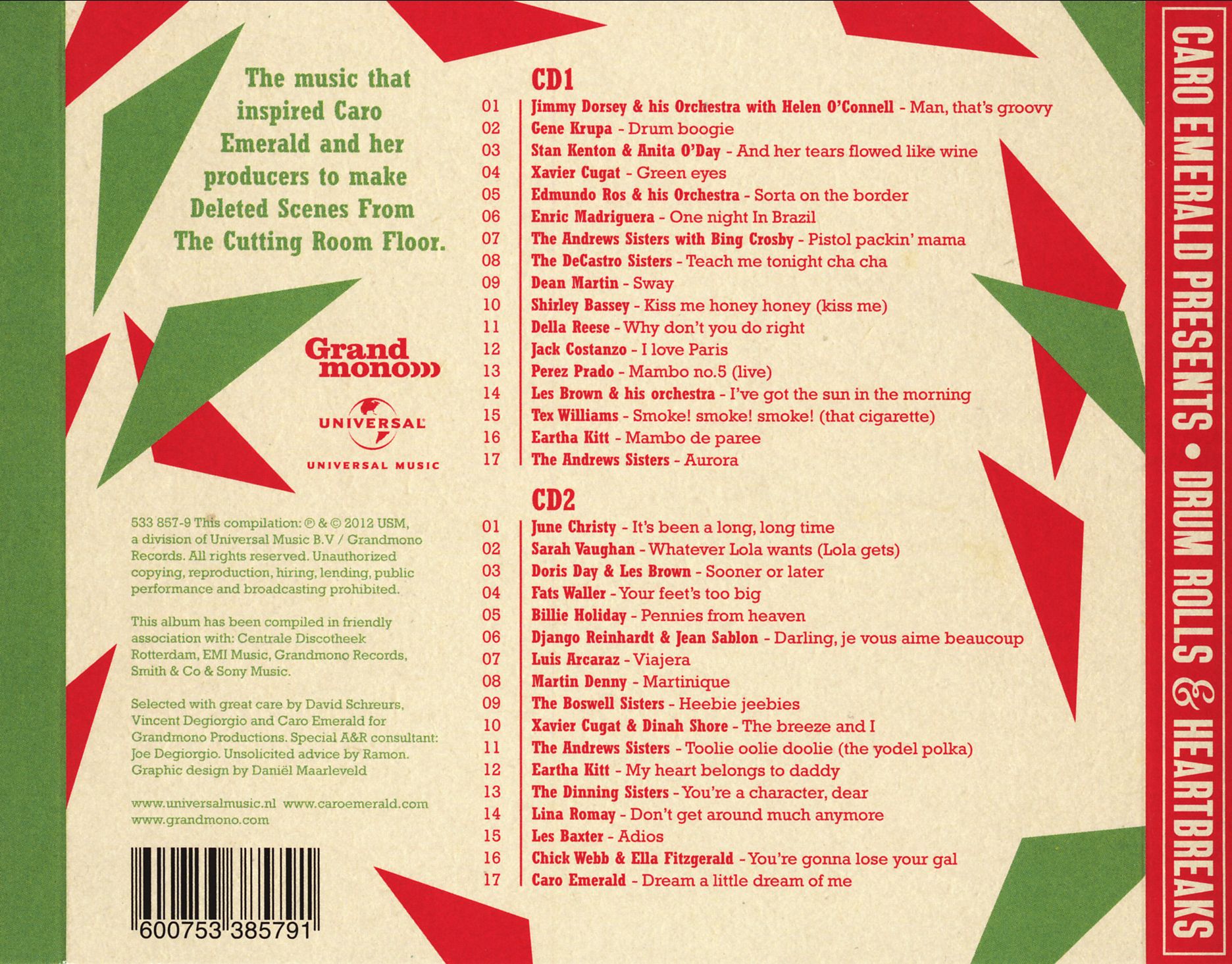caro emerald deleted scenes album cover caro emerald deleted scenes album cover
