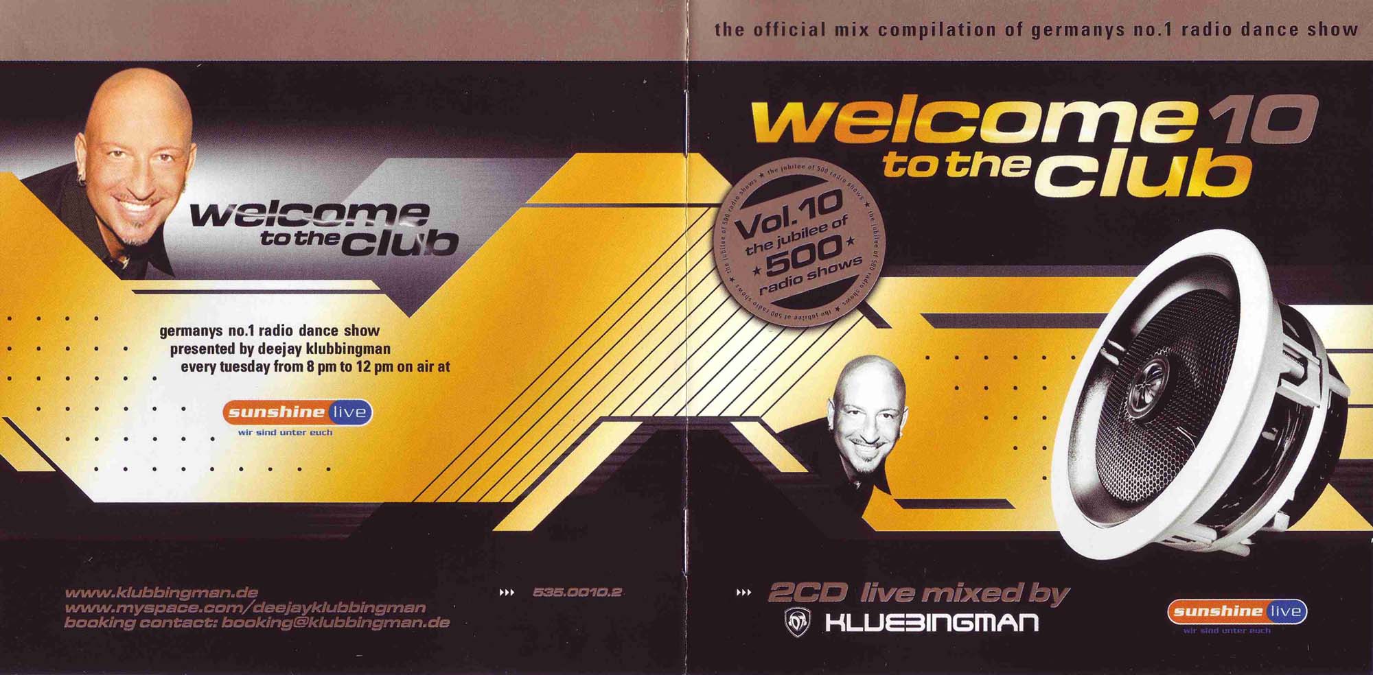 Welcome To The Club Vol 10 Booklet 04