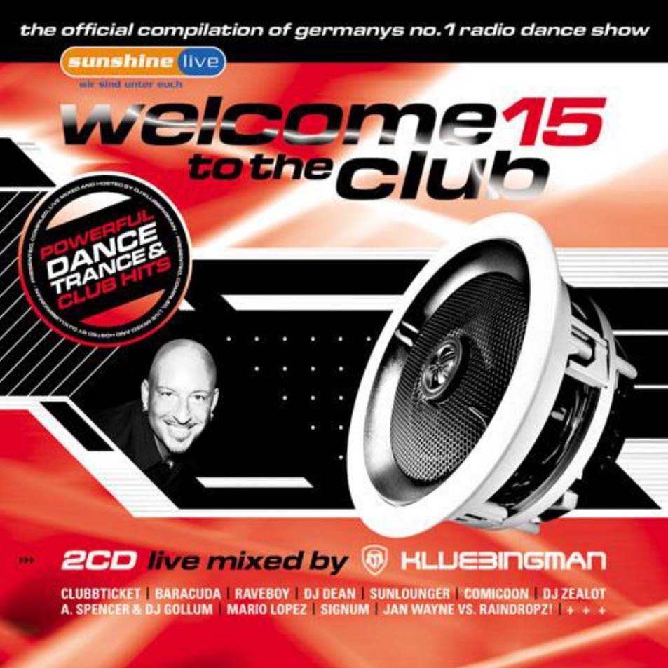 Welcome To The Club Vol 15 Front