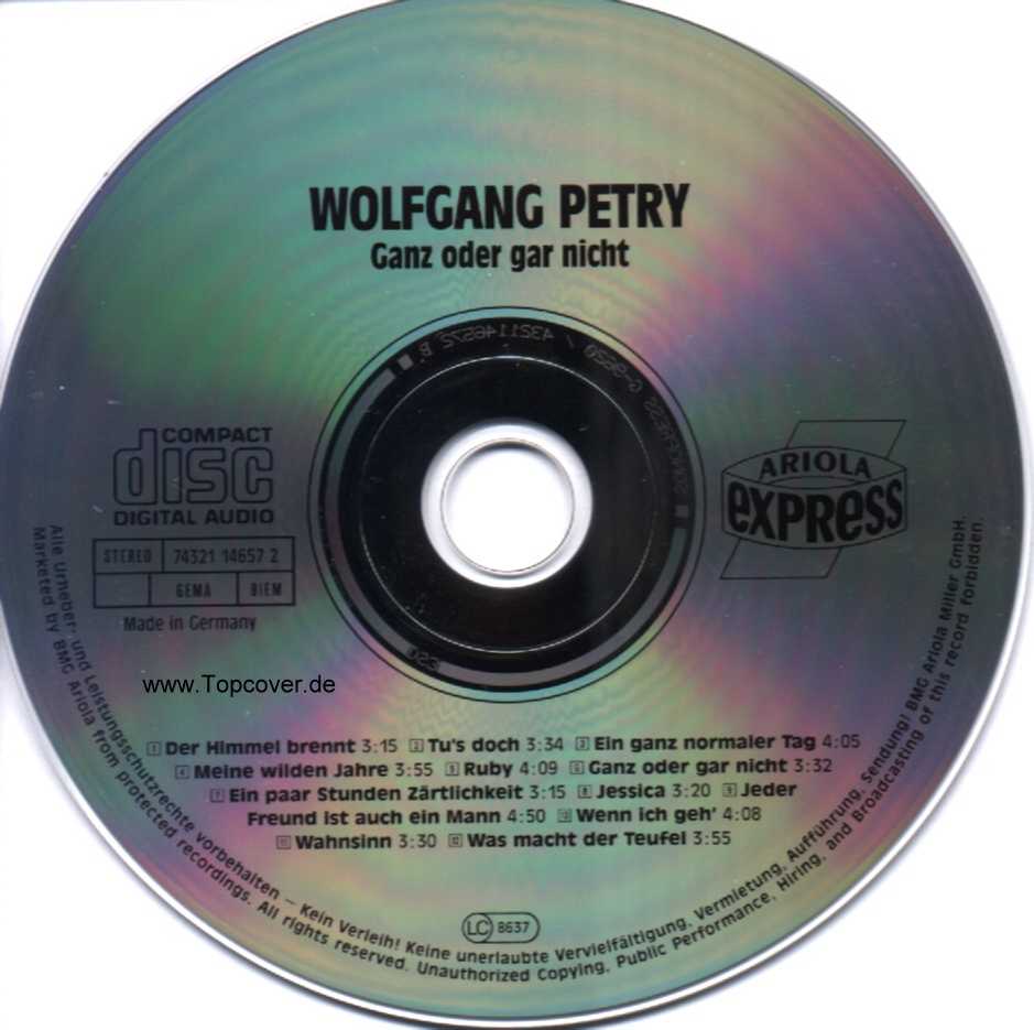 Wolle ganz oder garnicht cd