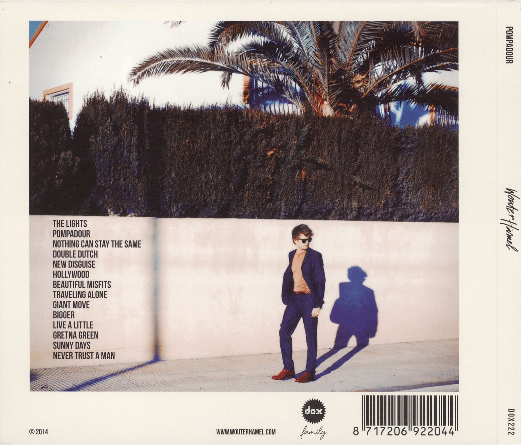 Wouter Hamel  Pompadour back 