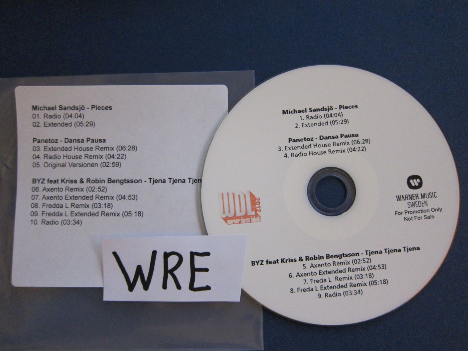 warner music sampler byz 