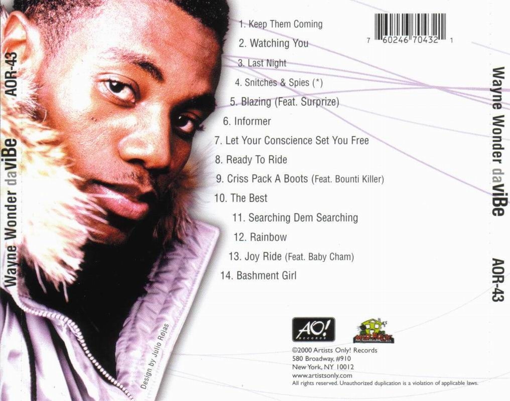 wayne wonder  da vibe b
