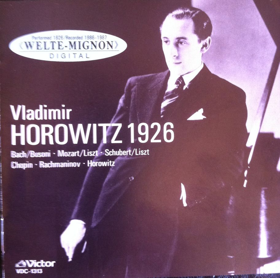 welte mignon 6 vladimir horowitz 