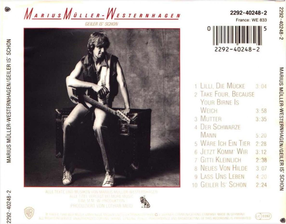 westernhagen geiler is schon b