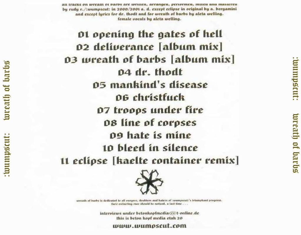 wumpscu  wreath of barbs b