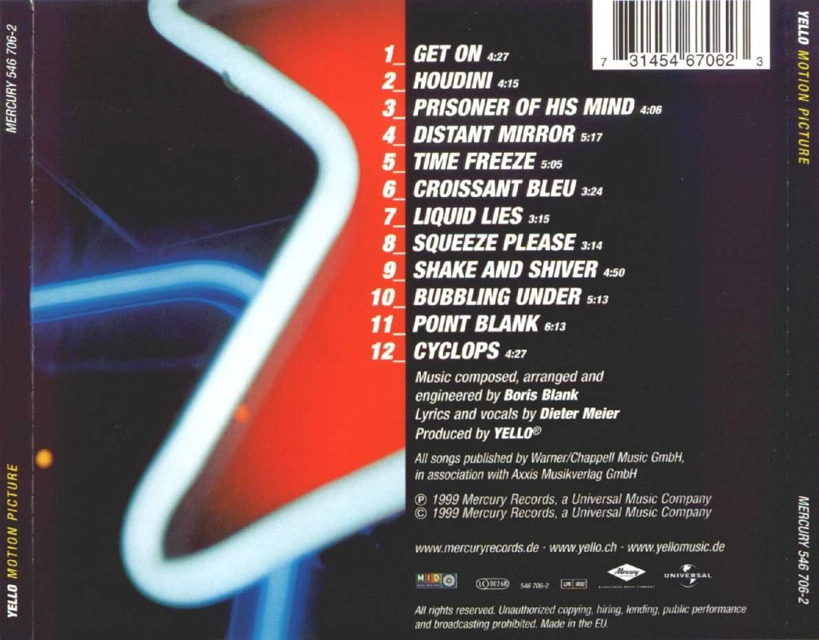 Yello Motion Picture Back