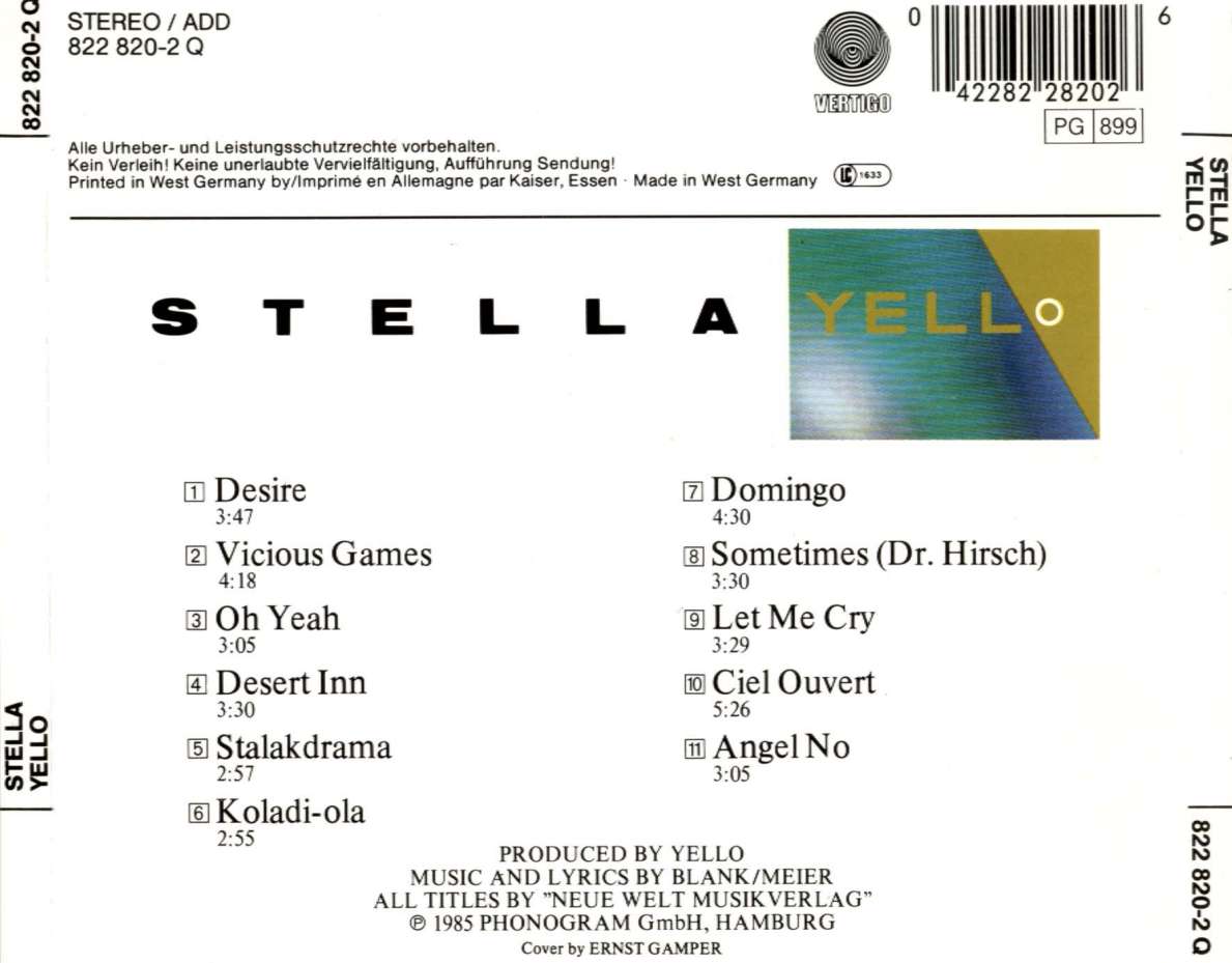 Yello Stella Back