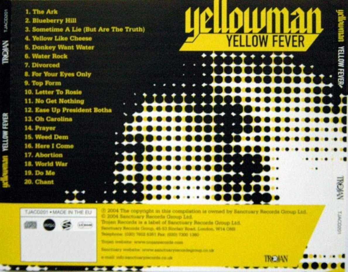 Yellowman Yellow Fever Back