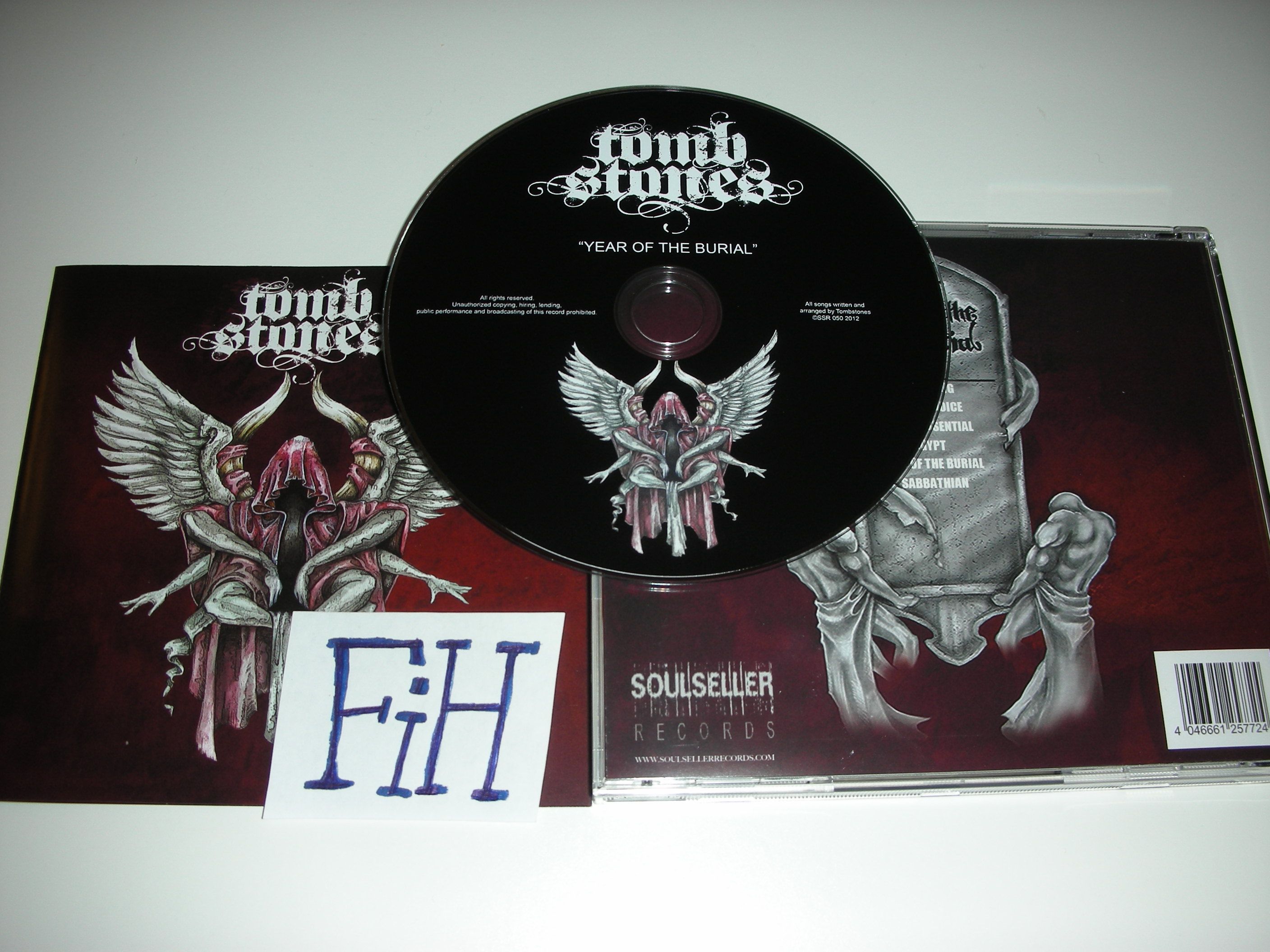 year of the burial tombstones 