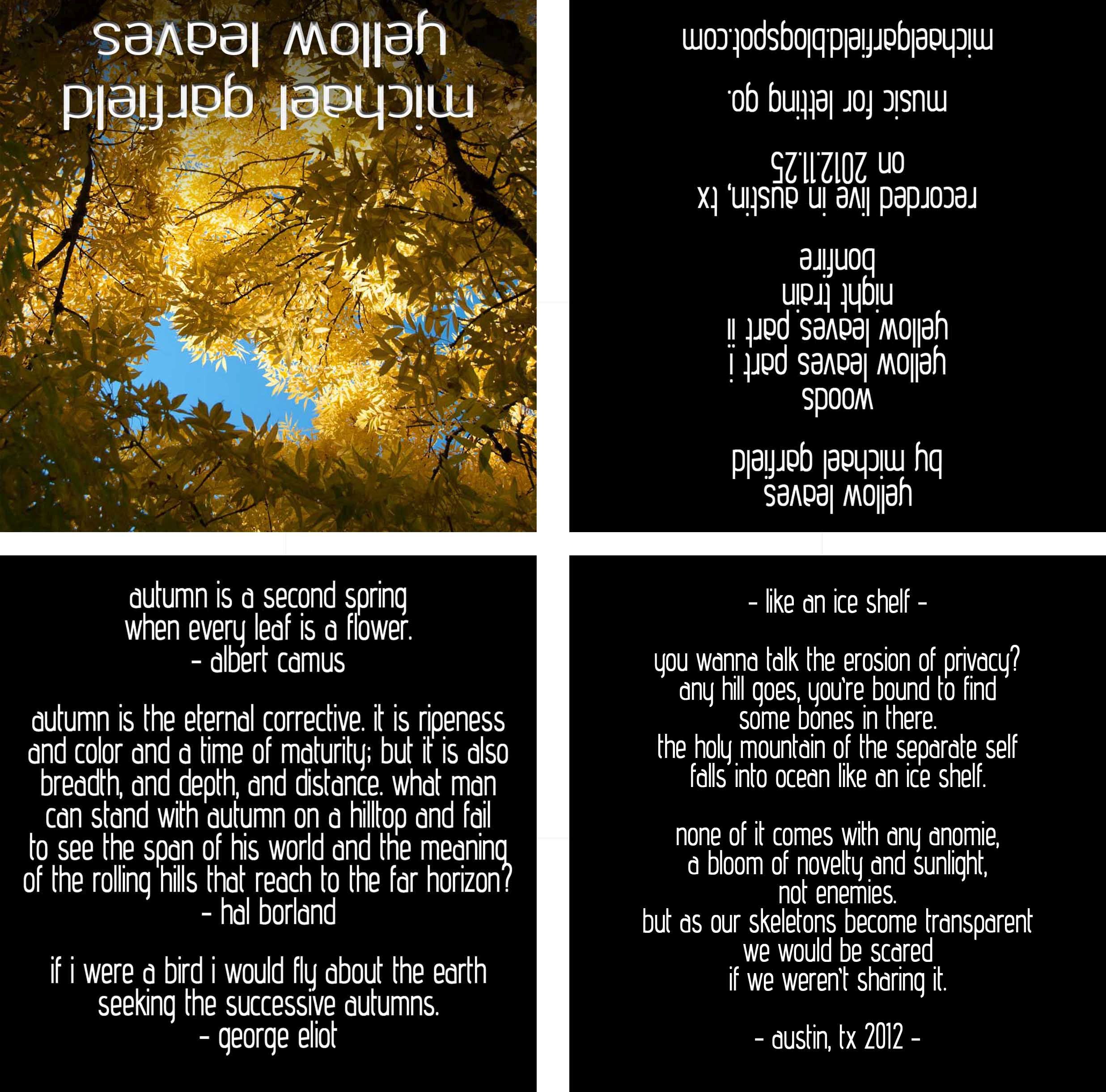 yellow leaves michael garfield 