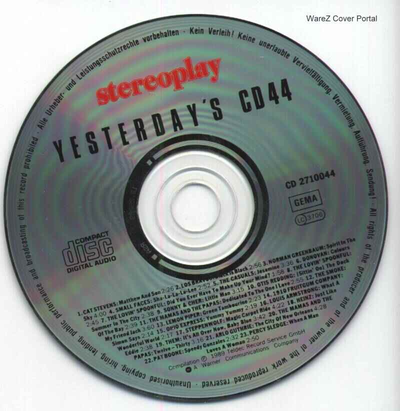 yesterdays cd