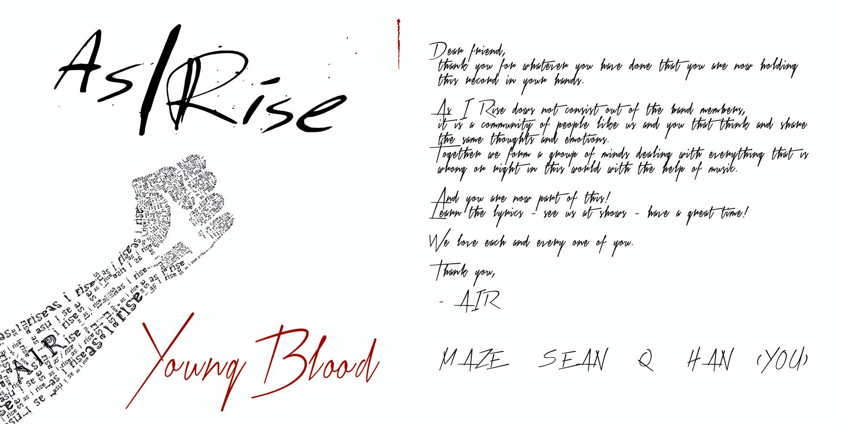 young blood as i rise  