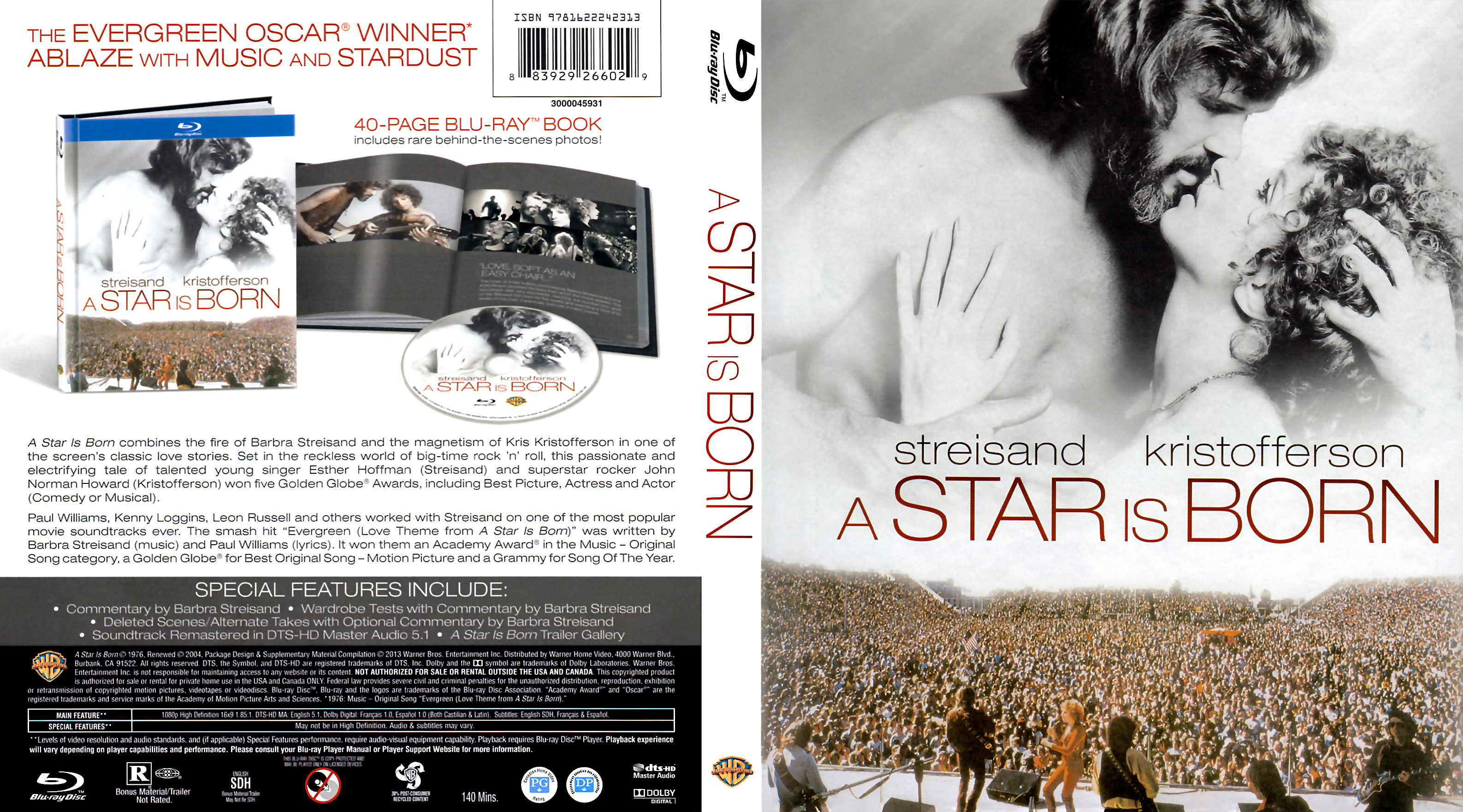 A Star Is Born Digibook Bluray Cover 1976 Blu Ray Covers Cover Century Over 500 000 Album Art Covers For Free